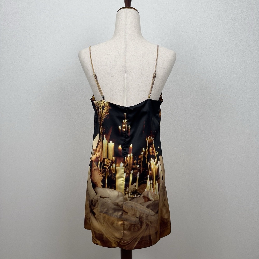 Forever‎ 21 x Romeo & Juliet Dress Womens M Slip Dress Romantic Gothic 90s Y2K - Picture 7 of 14
